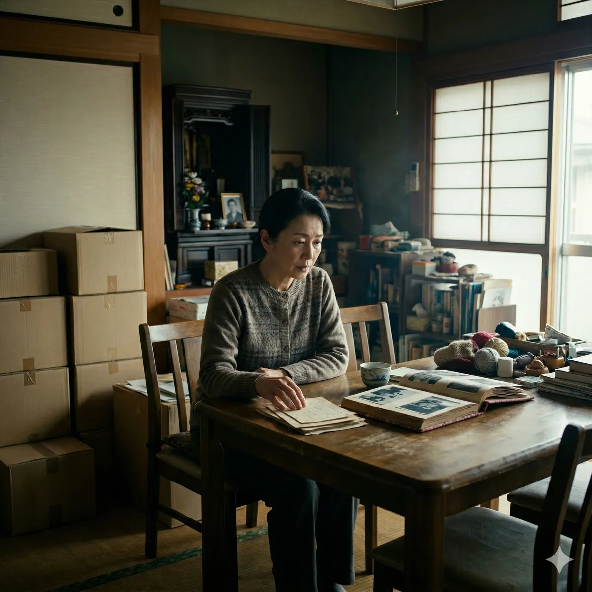 相続後の実家整理を考える住まいの室内イメージ